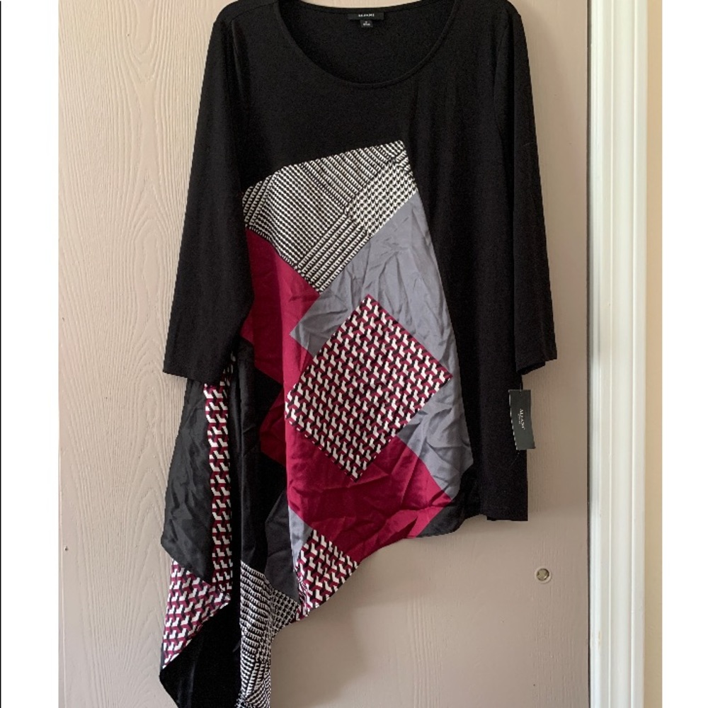 Alfani asymmetrical women’s 3/4 sleeve top